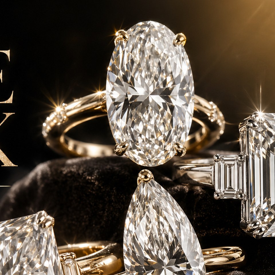 Diamond ring cluster on the privacy policy page